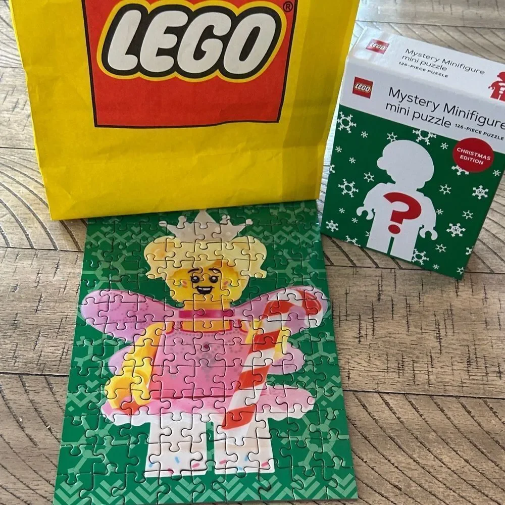 LEGO Mystery Minifigure Mini Puzzle - 🧩 Christmas 🎄 Edition Fairy 🧚‍♀️ 😇